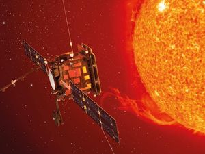 Supporting image for story: UK-built spacecraft designed to explore the sun leaves for launch site