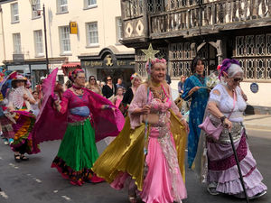Supporting image for story: Myths and fairy tales parade through Ludlow as carnival returns