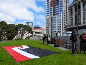 Supporting image for story: Legislators stage Maori protest in New Zealand’s parliament