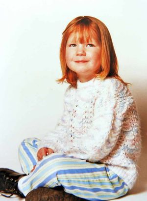 Eloise Parry when she was just four-years-old