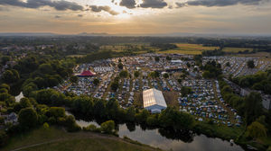 Shrewsbury Folk Festival. Picture: Drone Rangers