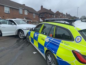 Supporting image for story: Jailed: Driver caught hiding in bin after ramming police car with stolen Audi