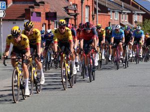 Supporting image for story: Tour of Britain rides in and out of Wales/England border
