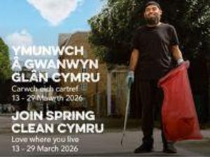 Supporting image for story: Powys communities urged to join Spring Clean Cymru 2026 and pick up the litter blighting local environment