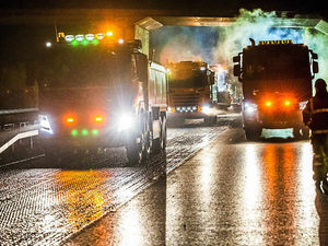 Supporting image for story: Special report: Meet the invisible army - Shropshire Star joins overnight road workers on Shrewsbury's A5