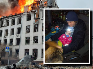 Supporting image for story: Shrewsbury woman's fears for charity colleague sheltering on Ukrainian front line