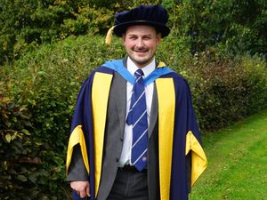 Supporting image for story: Doctor could be first person to complete entire education within Shropshire boundaries – despite struggling with dyslexia