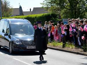 Supporting image for story: 'You've left a hole that cannot be filled': Last goodbyes to inspirational Isabella Lyttle 