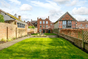 The property's back garden. Photo:William Benton-Fife
