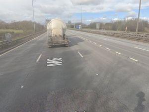 Supporting image for story: Heavy delays following multiple-vehicle crash on M6