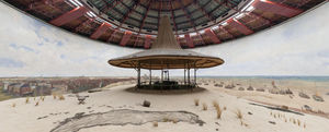 Panorama of Scheveningen at Museum Panorama Mesdag