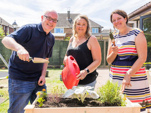 Supporting image for story: Garden makeover is delivered