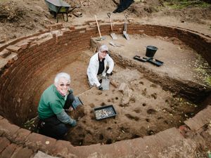Supporting image for story: Archaeological dig unearths 19th century plunge pool at Attingham Park