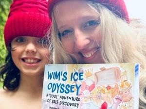 Supporting image for story: Telford mother publishes book on cold water swimming with help of Ice Man Wim Hof