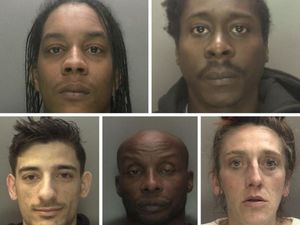 Supporting image for story: Faces of five suspects on West Midlands Police's wanted list so far this month