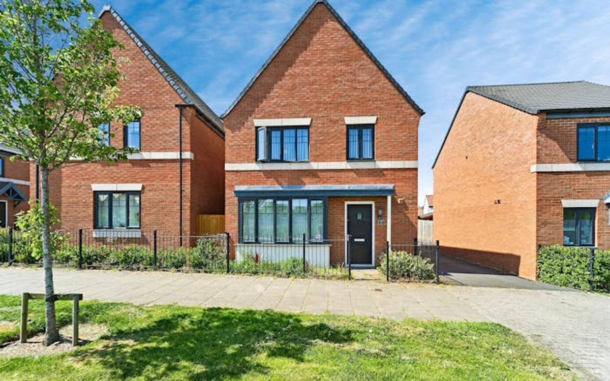 Four-bedroom detached family home in Lawley, Telford for £299,950