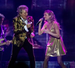 Rod Stewart at Arena Birmingham. Photo: Andy Shaw.