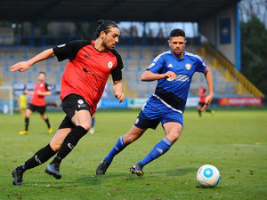 Supporting image for story: Luca Havern relishing Stockport County return with AFC Telford