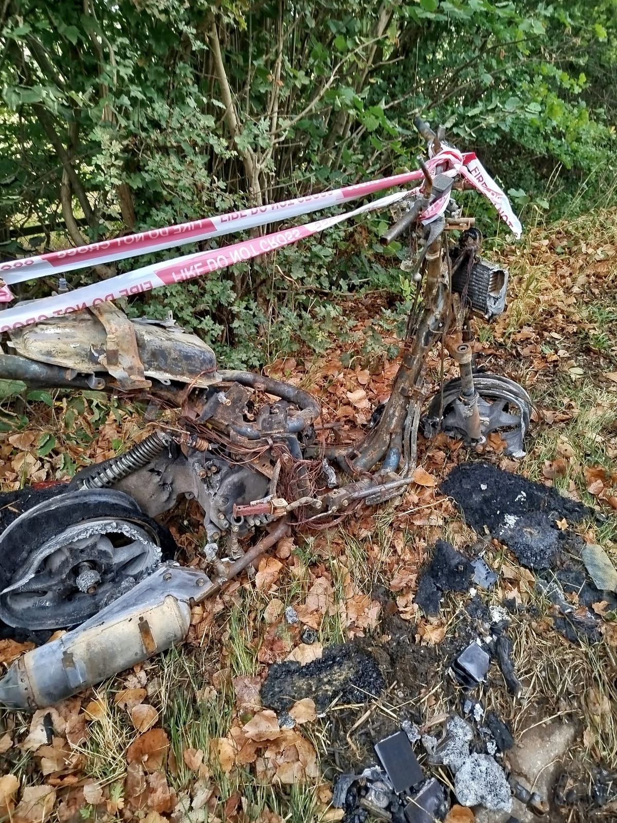 Albrighton business-owner left distraught after scooter destroyed by fire - and then stolen