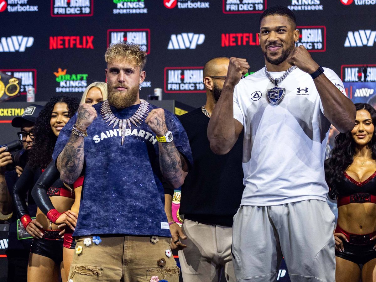 Anthony Joshua says he will &lsquo;outclass&rsquo; Jake Paul in heavyweight clash