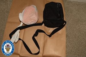 A self-loading pistol and ammunition was seized