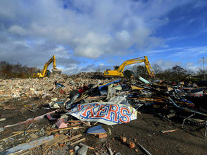 Supporting image for story: Asking price for Wolverhampton's fire-ravaged Strykers slashed to £1m