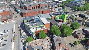City of Wolverhampton College's new state-of-the-art £61million campus is taking shape ahead of its opening date in the autumn