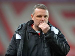 Supporting image for story: Hednesford Town sign pair