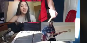 The music video created by teacher Ben Millington and his students