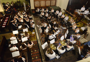 Wolverhampton Music Service's Youth Orchestra and Youth Wind Orchestra performed their annual Christmas concert at St John in the Square Church, Wolverhampton