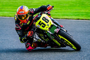 Jamie Badhams in action.