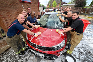 More than £20,000 has been raised thanks to the effort of fire crew