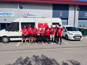 Supporting image for story: Rugeley-based IT firm raises over £2,000 for children’s hospital in overnight trek