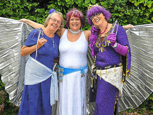 Supporting image for story: Belly-dancing troupe ready to join Santa for festive launch