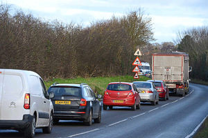 Gledrid - The £700,000 improvement scheme started in January