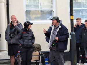 Supporting image for story: I caught mystery TV crews on camera as they filmed in Wolverhampton – and the scenes were very dramatic! 