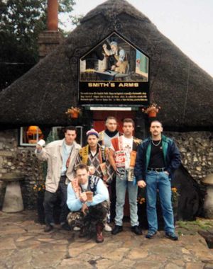 At the Smith's Arms, Dorset, the smallest pub in Britain