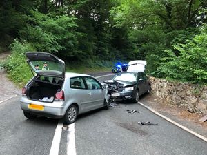 Supporting image for story: Police urge wet-weather caution after two-car crash in Ironbridge