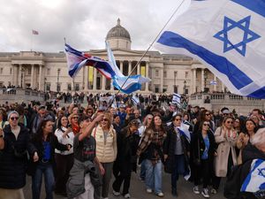 Supporting image for story: Palestine Action protest ‘almost gloating over Yom Kippur attack’, demo hears