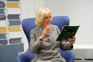 The Duchess of Cornwall read a passage from The Gruffalo by author Julia Donaldson