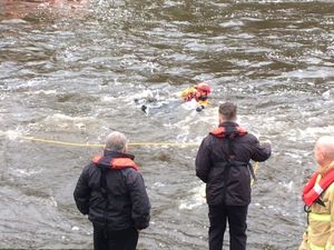 Supporting image for story: Door staff trained in river rescue