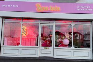 Outside Spa la la on Pages Lane, Great Barr