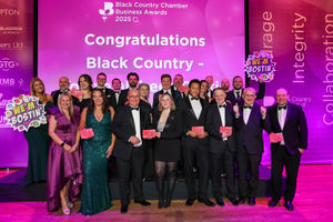 The next set of Bostin’ businesses pictured at the Black Country Chamber of Commerce Awards
