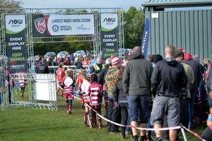 Players arrive