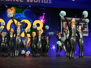 Supporting image for story: Telford cheerleaders make a mark on world stage before exciting merger 