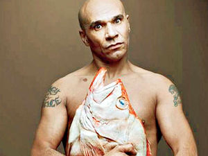 Supporting image for story: Goldie-fish joins stars in call to protect sea life