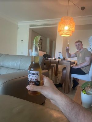 Little bit of liquid refreshment