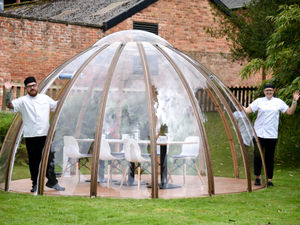 Supporting image for story: Enjoy fine dining from inside Weston Park dome