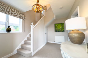 Hallway in Wellingtonia Cottage