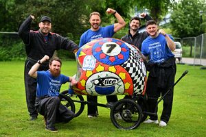 Headway Shropshire and Gavin George at the front then: Oscar Jenkins, Dan Pearson, Harry Wilkinson, Ryan Smith